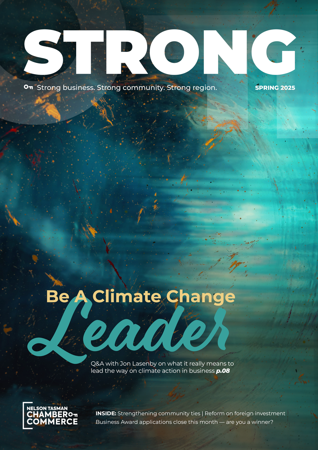 STRONG eMagazine cover image Spring 2025 edition